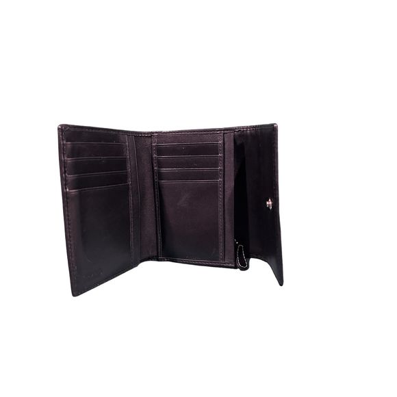 Coach Signature Canvas trifold Wallet - Picture 4 of 7